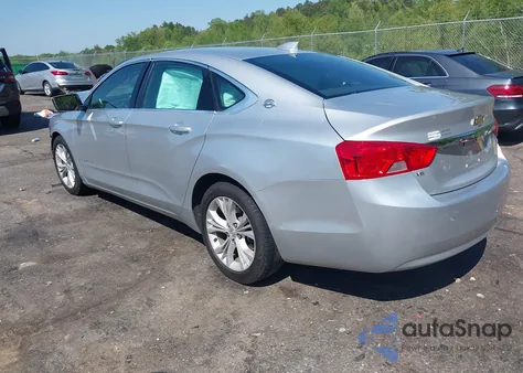 2015 Chevrolet Impala 2Lt from USA, damaged, VIN 2G1125S38F9218844